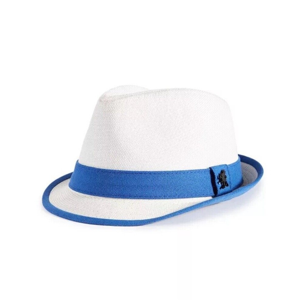 Stacy Adams Men's Contrast-Trim Fedora Hat Size: XL